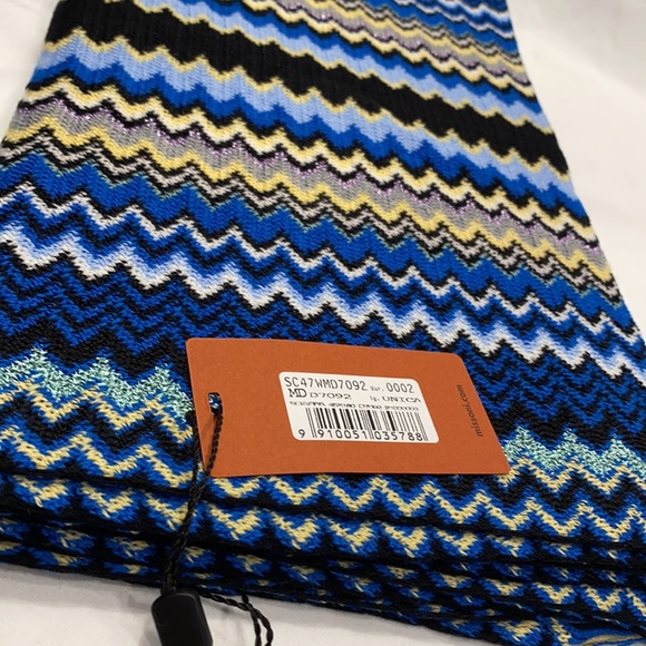 MISSONI Chevron Wool Blend Beanie & Scarf Set (2 Piece Set) - Picture 17 of 17